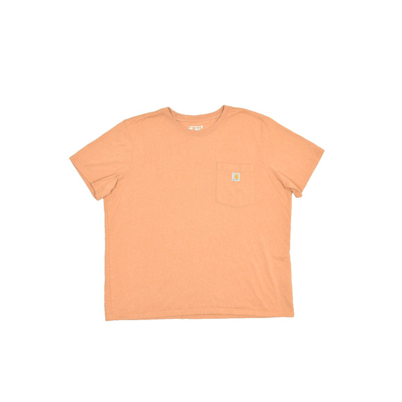 Carhartt Men's Peach Pocket T-Shirt Big & Tall Size XXL(20) Relaxed Fit Orange - Picture 1 of 8
